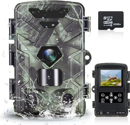 Caméra Nature 24MP 2.7K Vision Nocturne