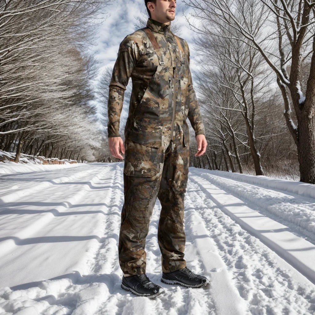 Salopette d'Hiver Camouflée pour Homme Ainfad Hudson