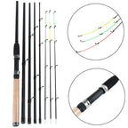 Lightweight carbon rod with cork handle