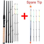 Lightweight carbon rod with cork handle