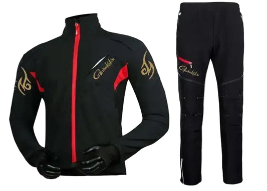 Veste et pantalon pêche chaud et imperméable