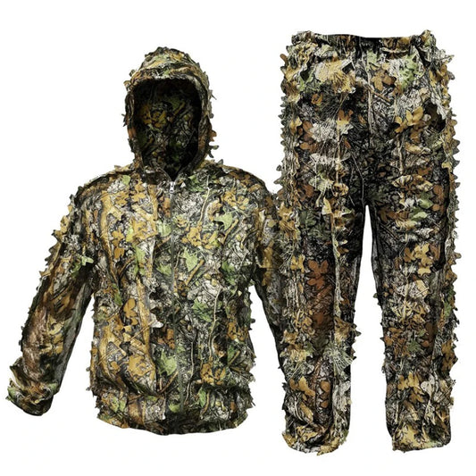 Costume de chasse camouflé respirant pour hommes et femmes