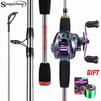Versatile 1.7m carbon rod with precise casting 