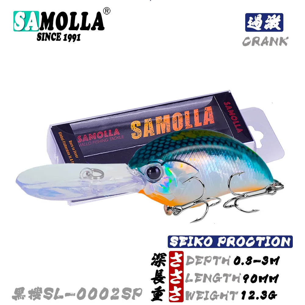 Crankbait Minnow Profondeur 0,8-3m