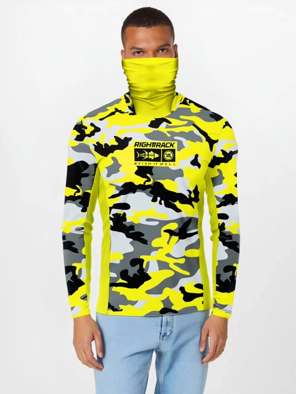 Men's UV-protective fishing mask