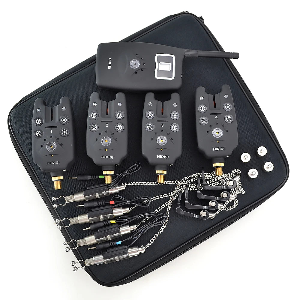 Complete wireless fishing alarm kit