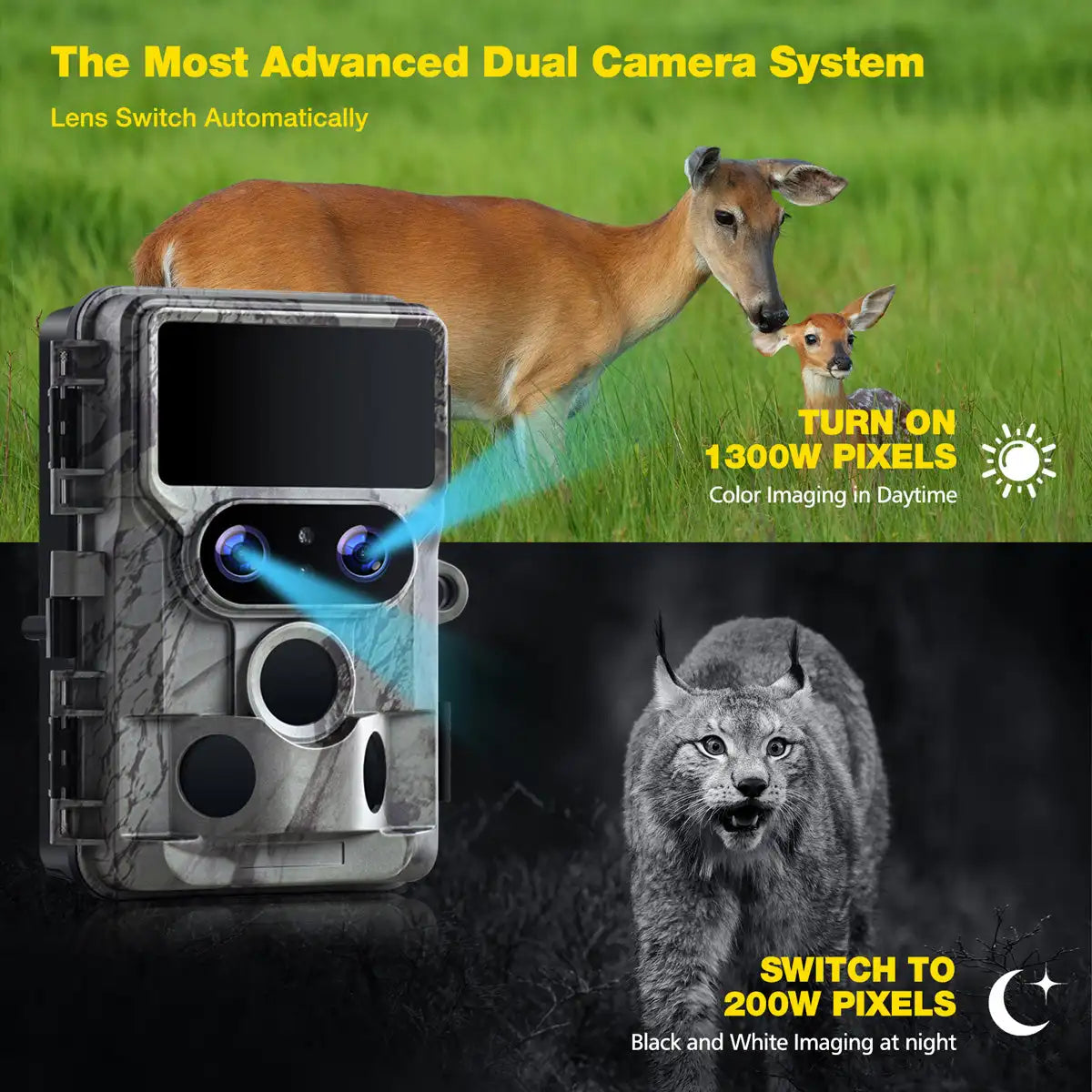 Caméra Chasse 4K WiFi Ultra claire