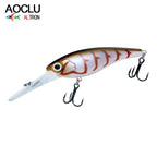 Leurre Suspendu Jerkbait Minnow 60mm