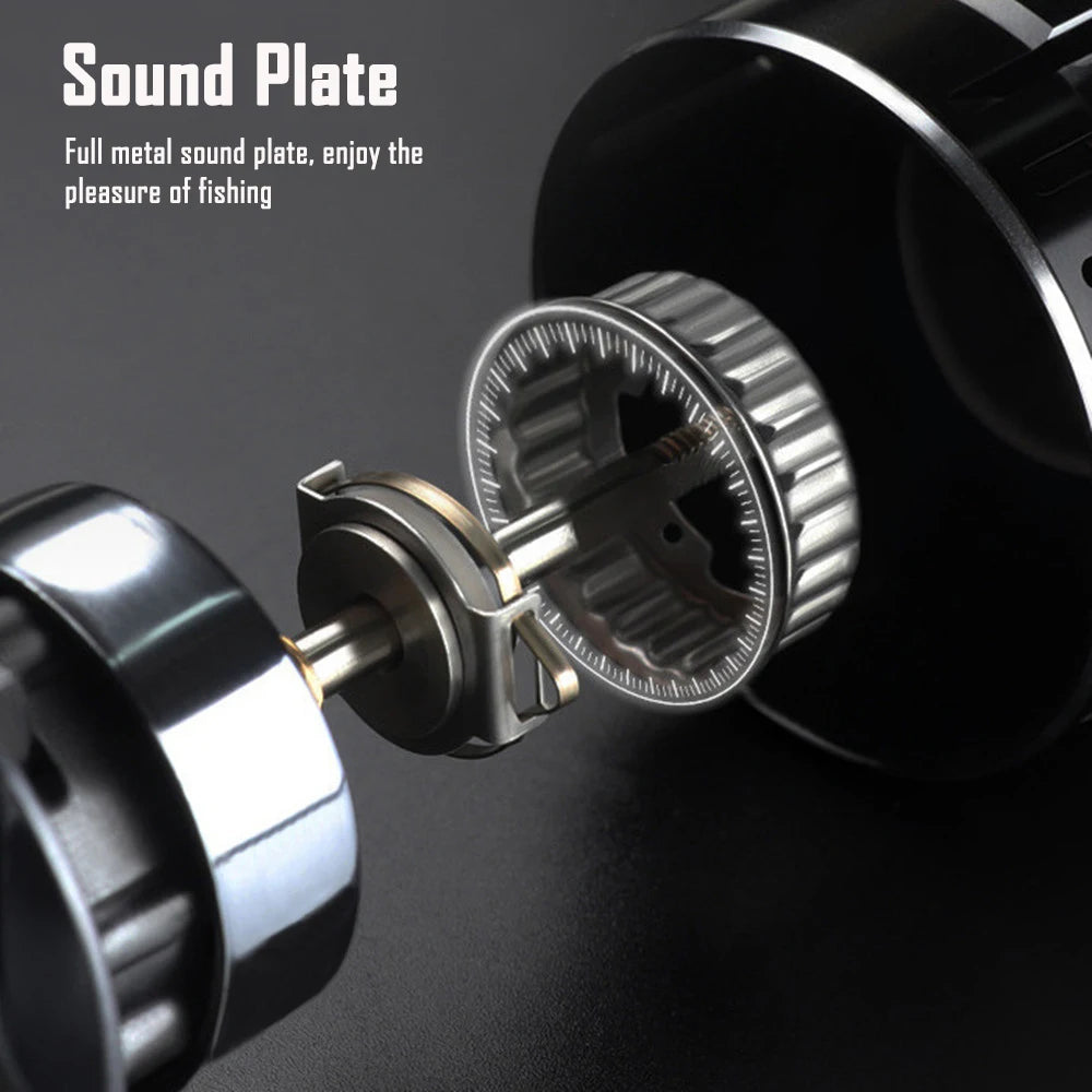 VWVIVIDWORLD, haute qualité, moulinets de pêche en alliage, bobine en alliage, bras en alliage, 6.2:1, haute vitesse, moulinet de coulée, moulinet de filature, moulinet de baitcasting