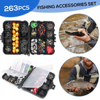 Complete fishing tackle set