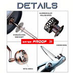 High Resistance Metal Carp Reel
