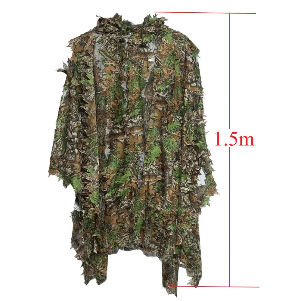 Poncho Camouflage Hunting Outdoor Clothing