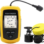 Portable fish finder for lakes and the sea