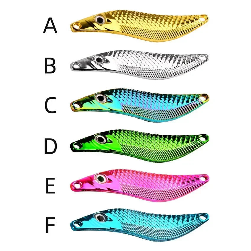 Leurre Métal Aorace avec Plumes 7-20g Bar & Brochet