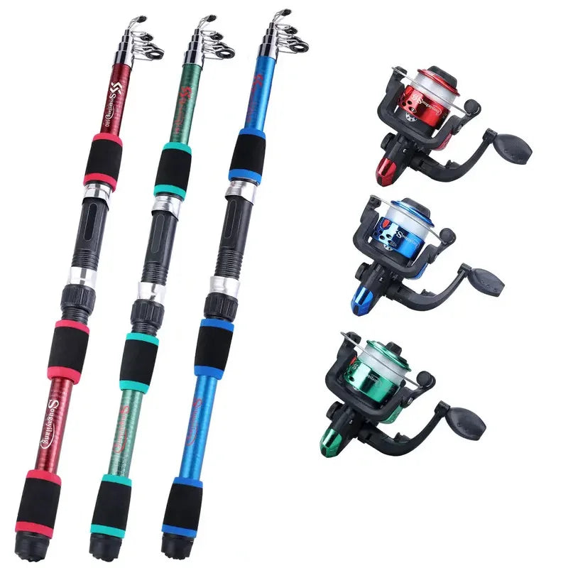 Beginner Fishing Kit with 21 Baits 