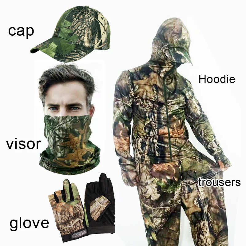 Costume de Camouflage Tactique pour Chasse