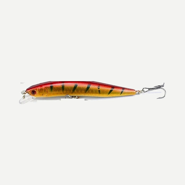 Poisson nageur méné flottant 9,5 cm – 8 g – Doré tigré