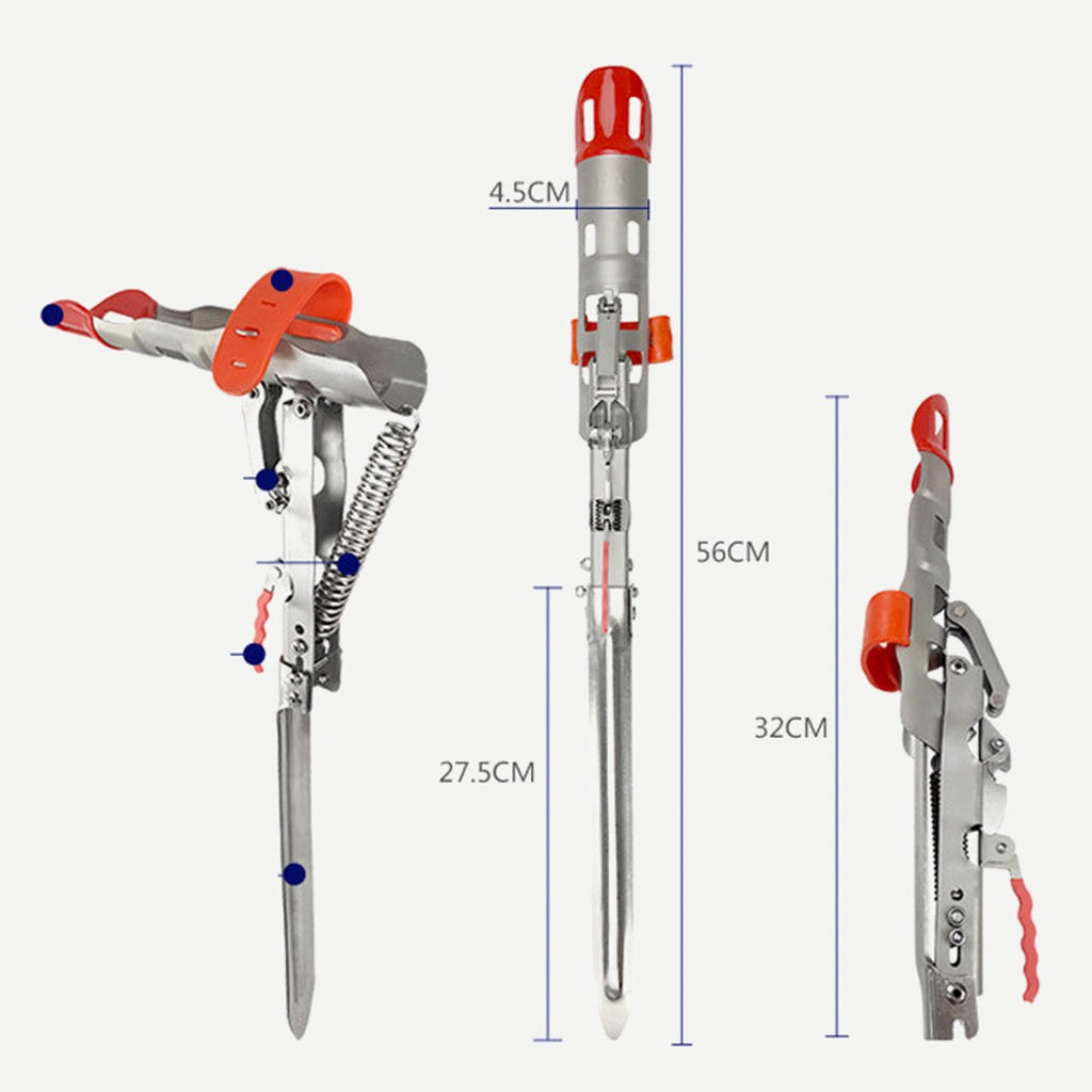 Support de canne à pêche automatique pliable