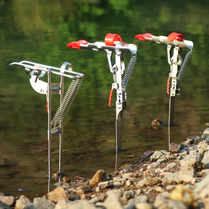 Support de canne à pêche automatique pliable